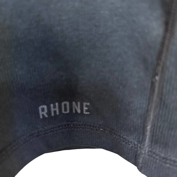 Rhone Sequoia 1/4 Zip Black Shirt Peloton Branding sz XXL EUC - Picture 3 of 8